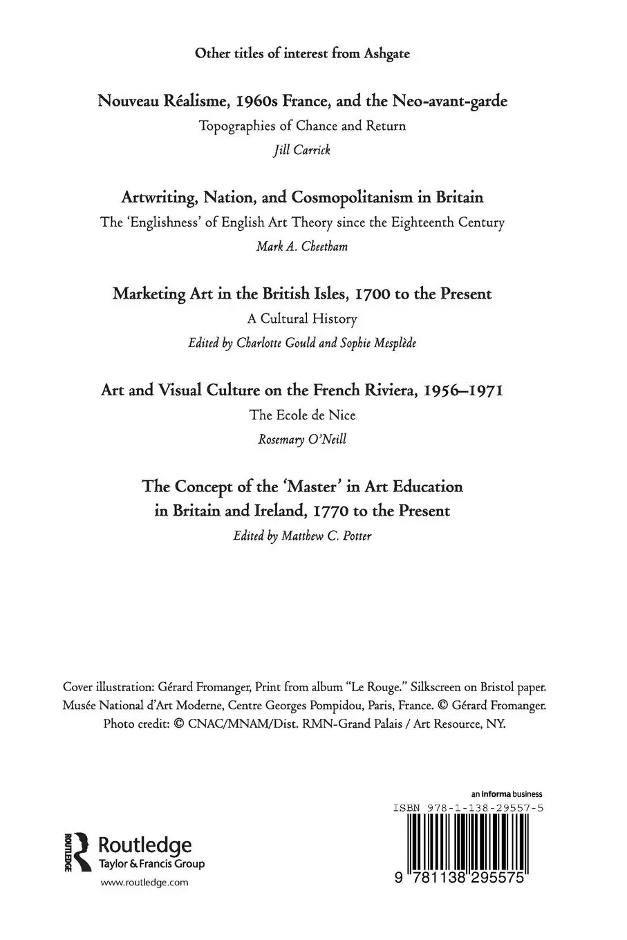 Rückseite: 9781138295575 | The Rise and Fall of American Art, 1940s-1980s | Catherine Dossin
