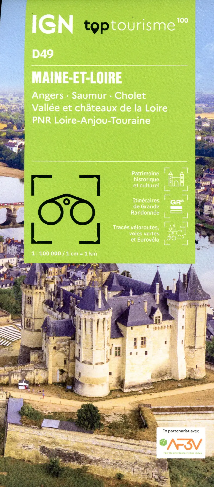 Cover: 9782758555575 | 49 Maine-et-Loire | 1:100000 | (Land-)Karte | Französisch | 2024