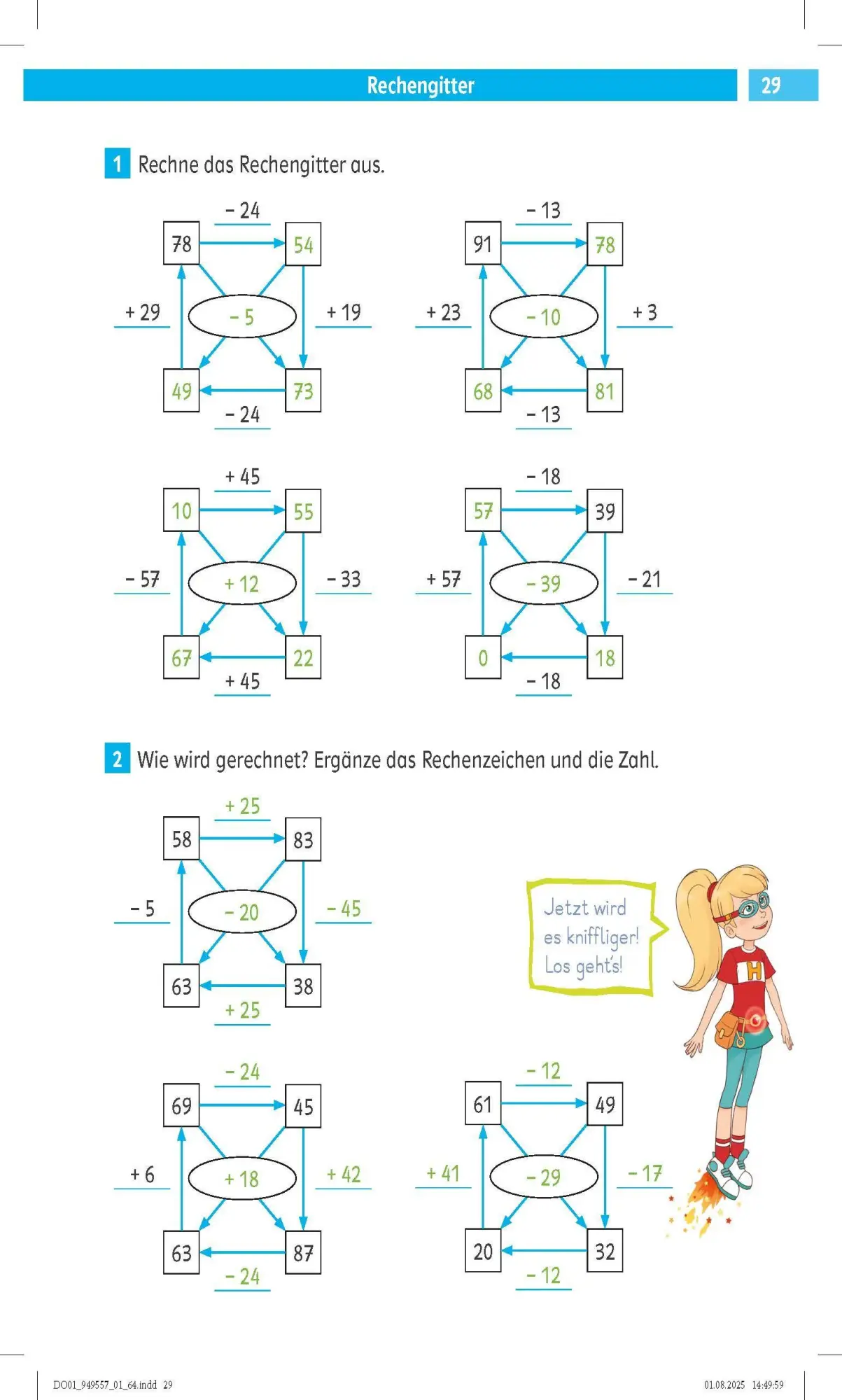 Bild: 9783129495575 | Klett Die Mathe-Helden Kopfrechnen 2. Klasse. Mathematik in der...