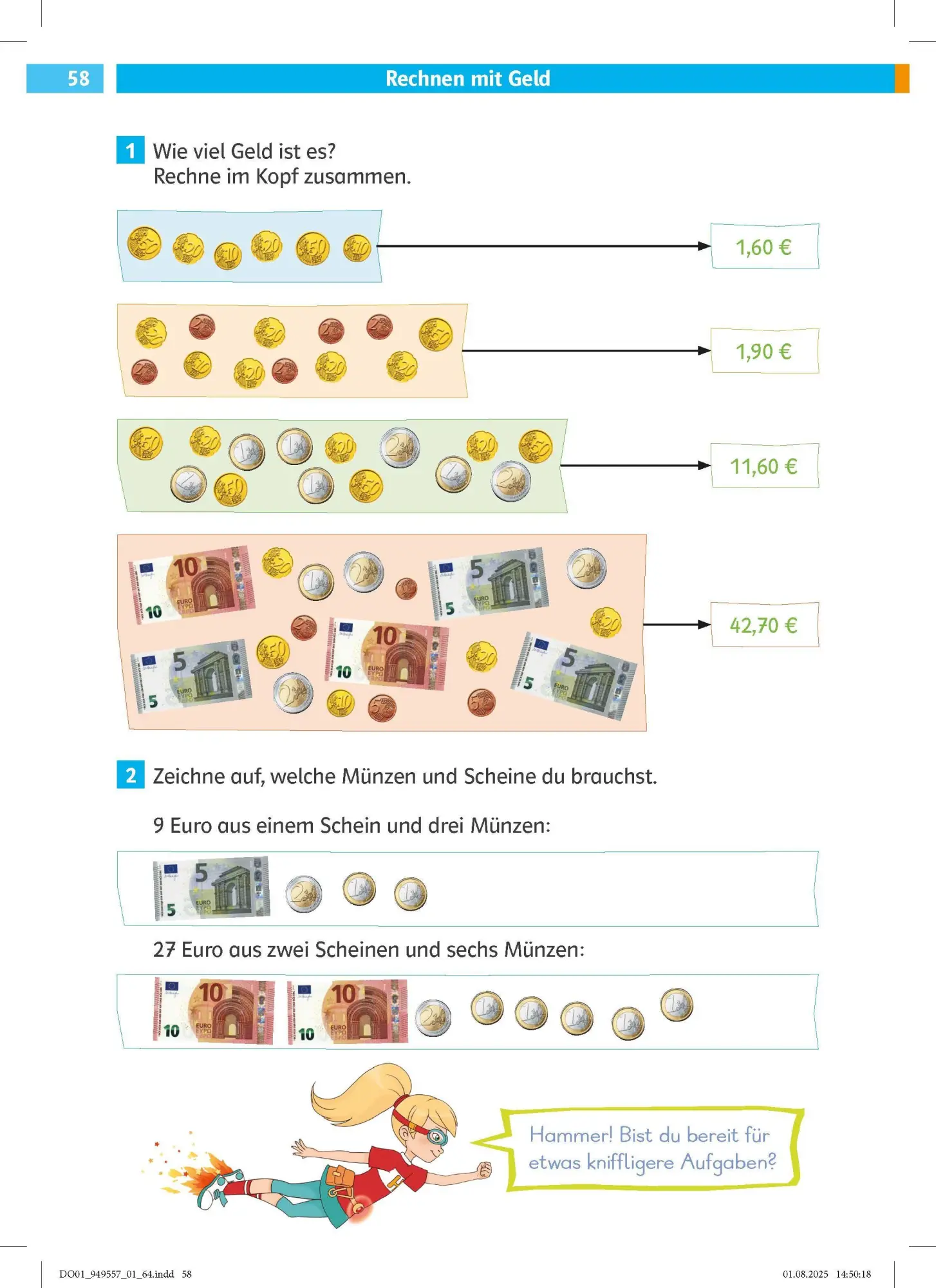 Bild: 9783129495575 | Klett Die Mathe-Helden Kopfrechnen 2. Klasse. Mathematik in der...