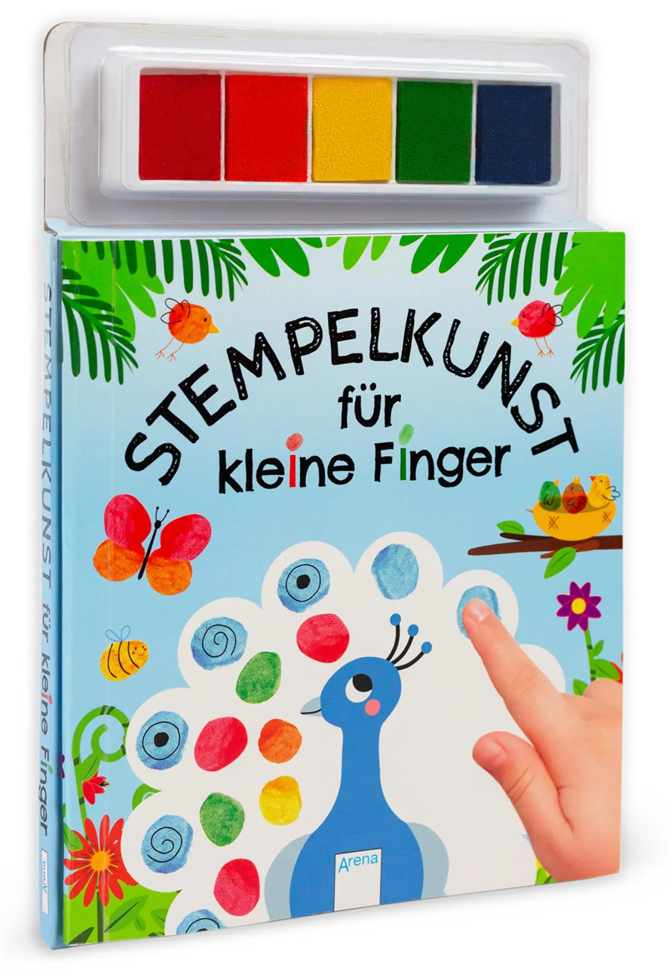 Cover: 9783401715575 | Stempelkunst für kleine Finger | Stefanie Böhm | Taschenbuch | 48 S.