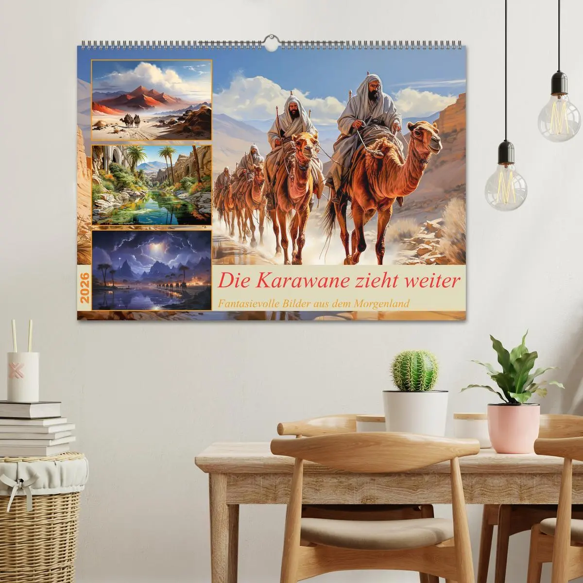 Bild: 9783457495575 | Die Karawane zieht weiter (Wandkalender 2026 DIN A2 quer), CALVENDO...