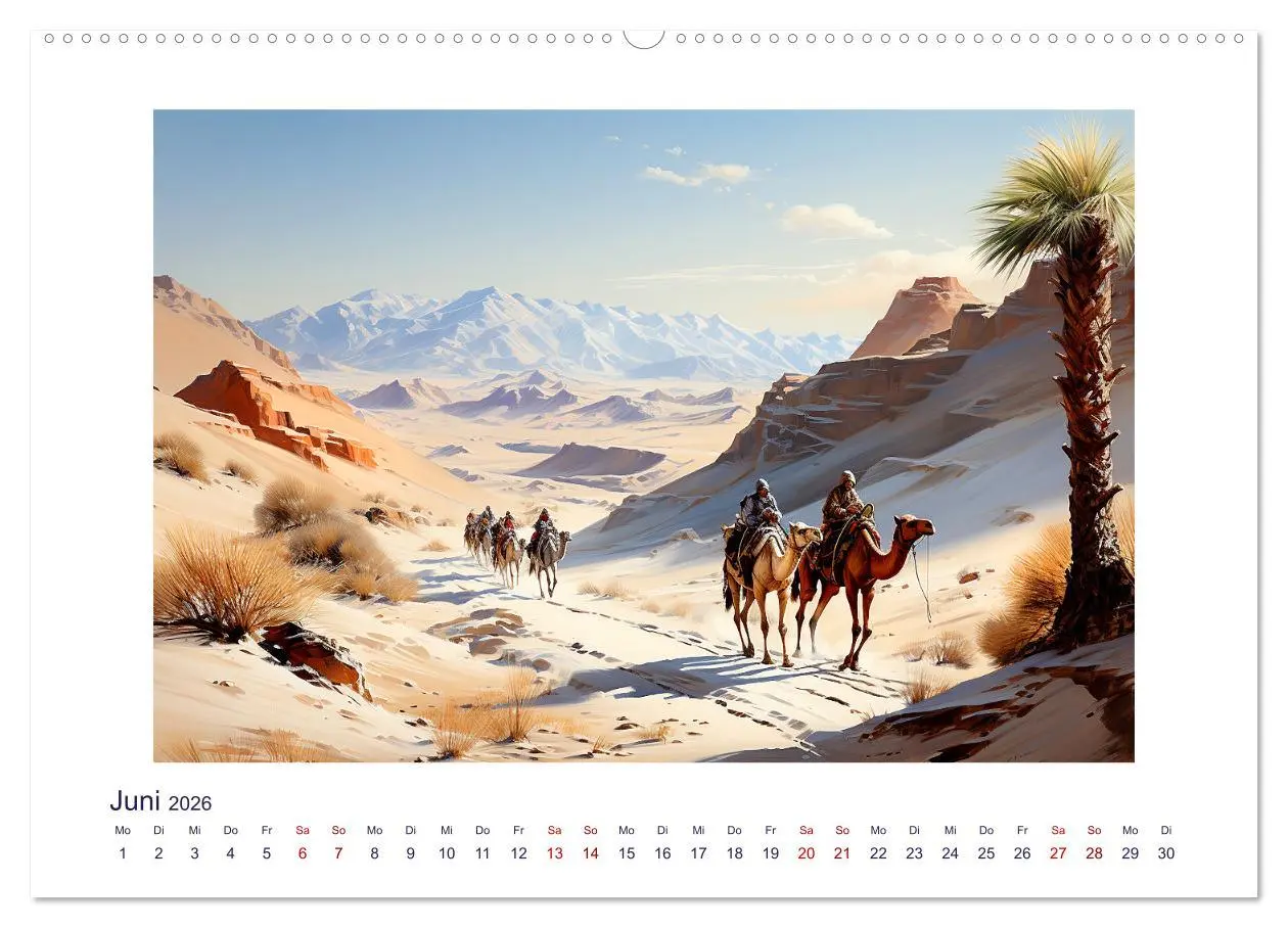 Bild: 9783457495575 | Die Karawane zieht weiter (Wandkalender 2026 DIN A2 quer), CALVENDO...