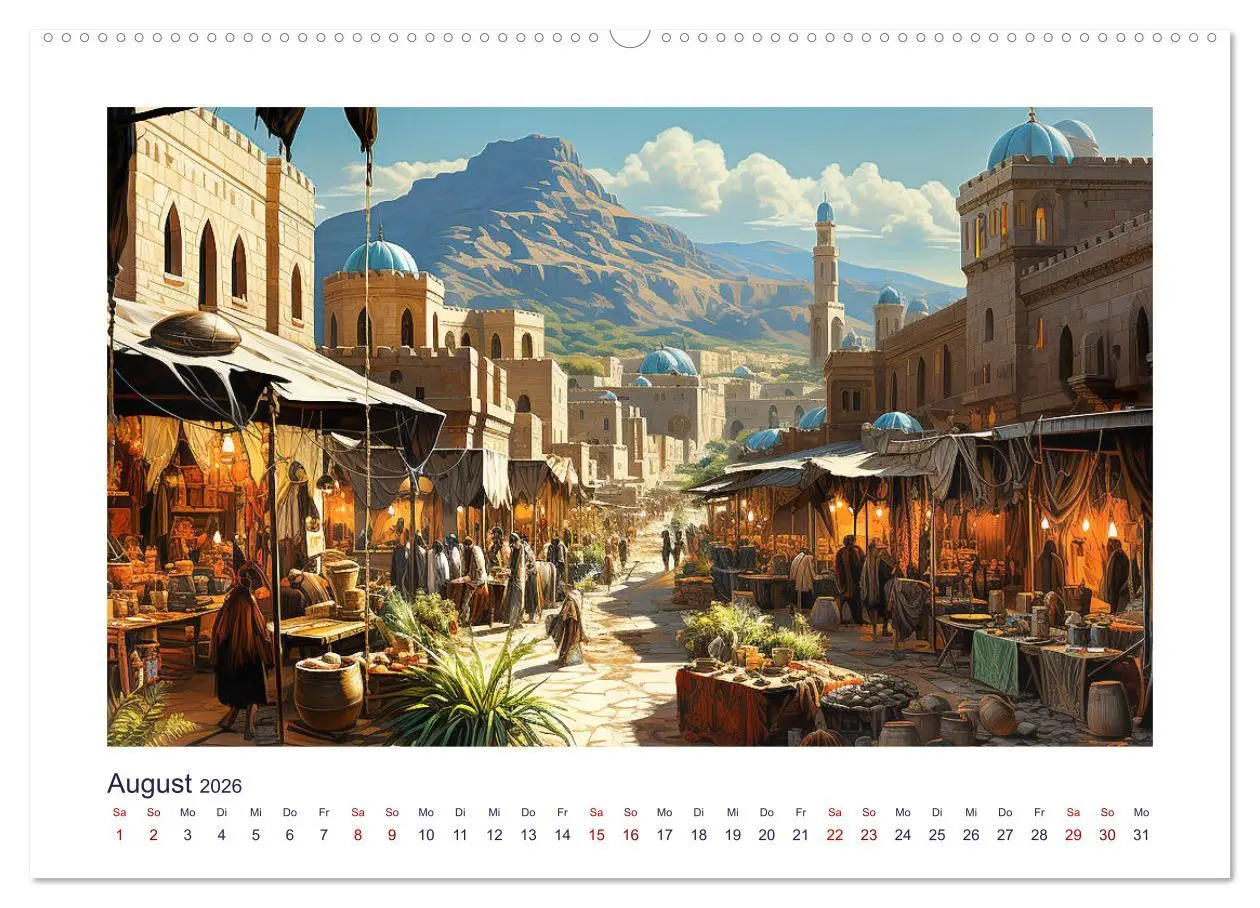 Bild: 9783457495575 | Die Karawane zieht weiter (Wandkalender 2026 DIN A2 quer), CALVENDO...