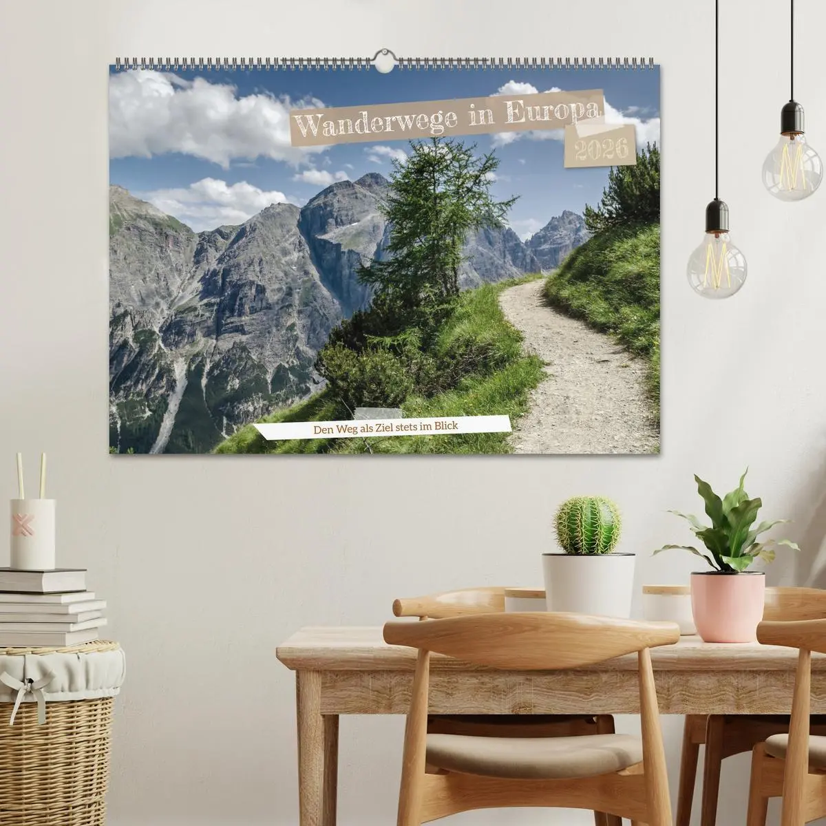Bild: 9783457565575 | Wanderwege in Europa (Wandkalender 2026 DIN A2 quer), CALVENDO...