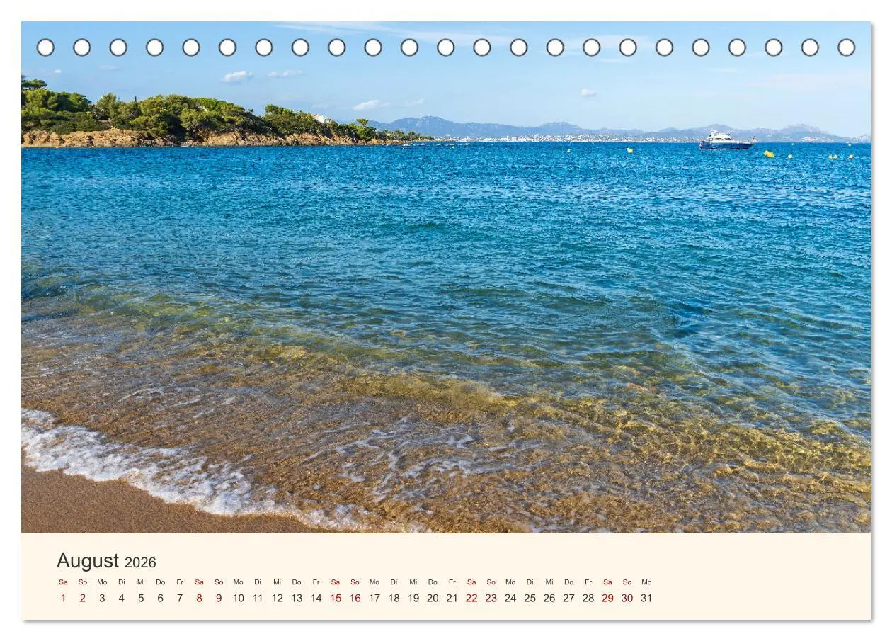 Bild: 9783457635575 | Wunderschöne Côte d'Azur (Tischkalender 2026 DIN A5 quer), CALVENDO...