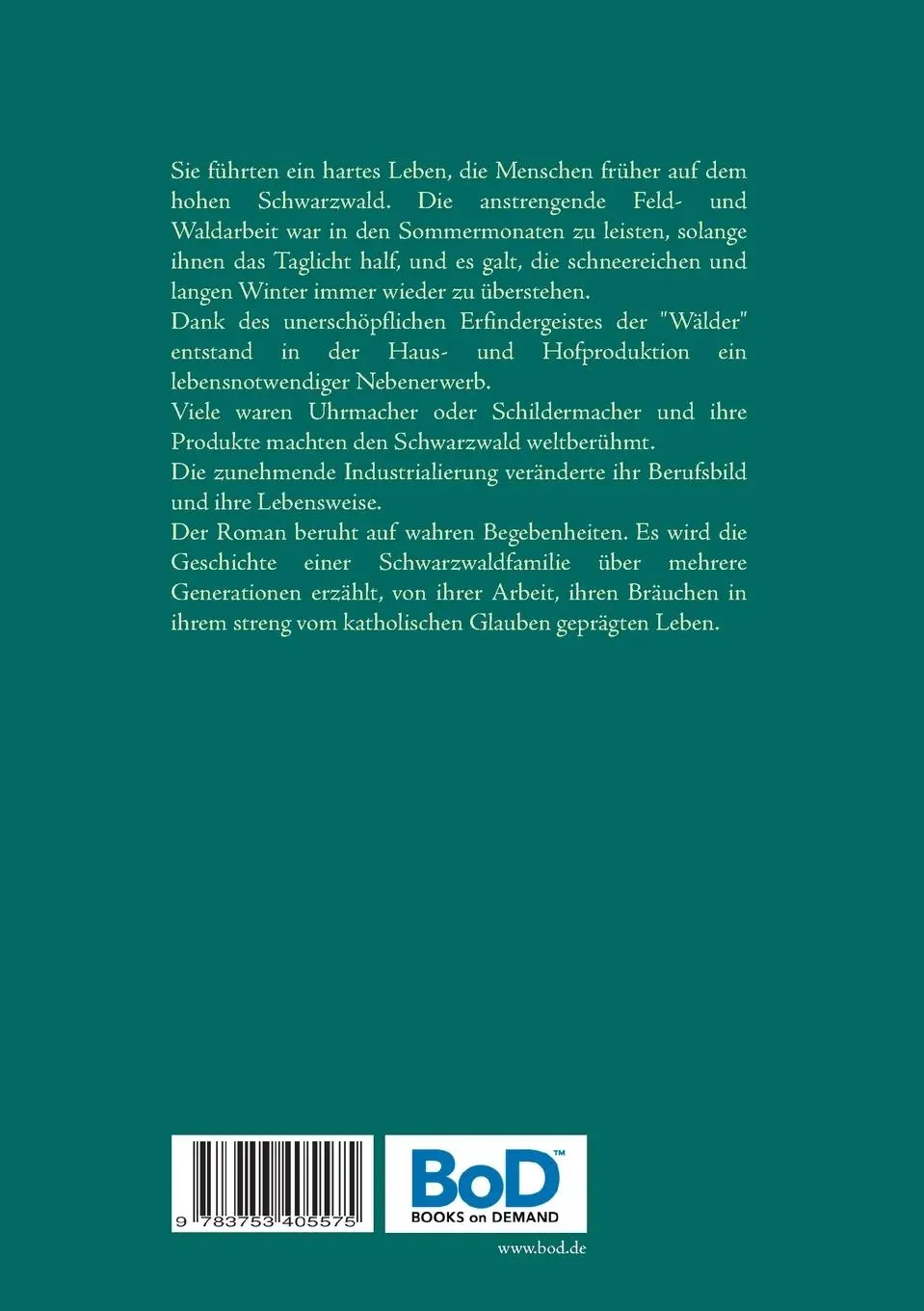 Rückseite: 9783753405575 | Von Schildermalern und Uhrmachern | Roman | Ronald Holzmann | Buch