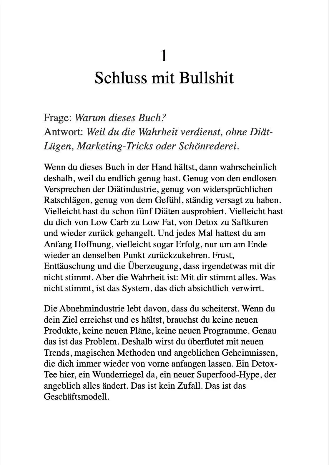 Bild: 9791281365575 | DER NO-BULLSHIT ABNEHMPLAN | Lukas Hartmann | Taschenbuch | 120 S.