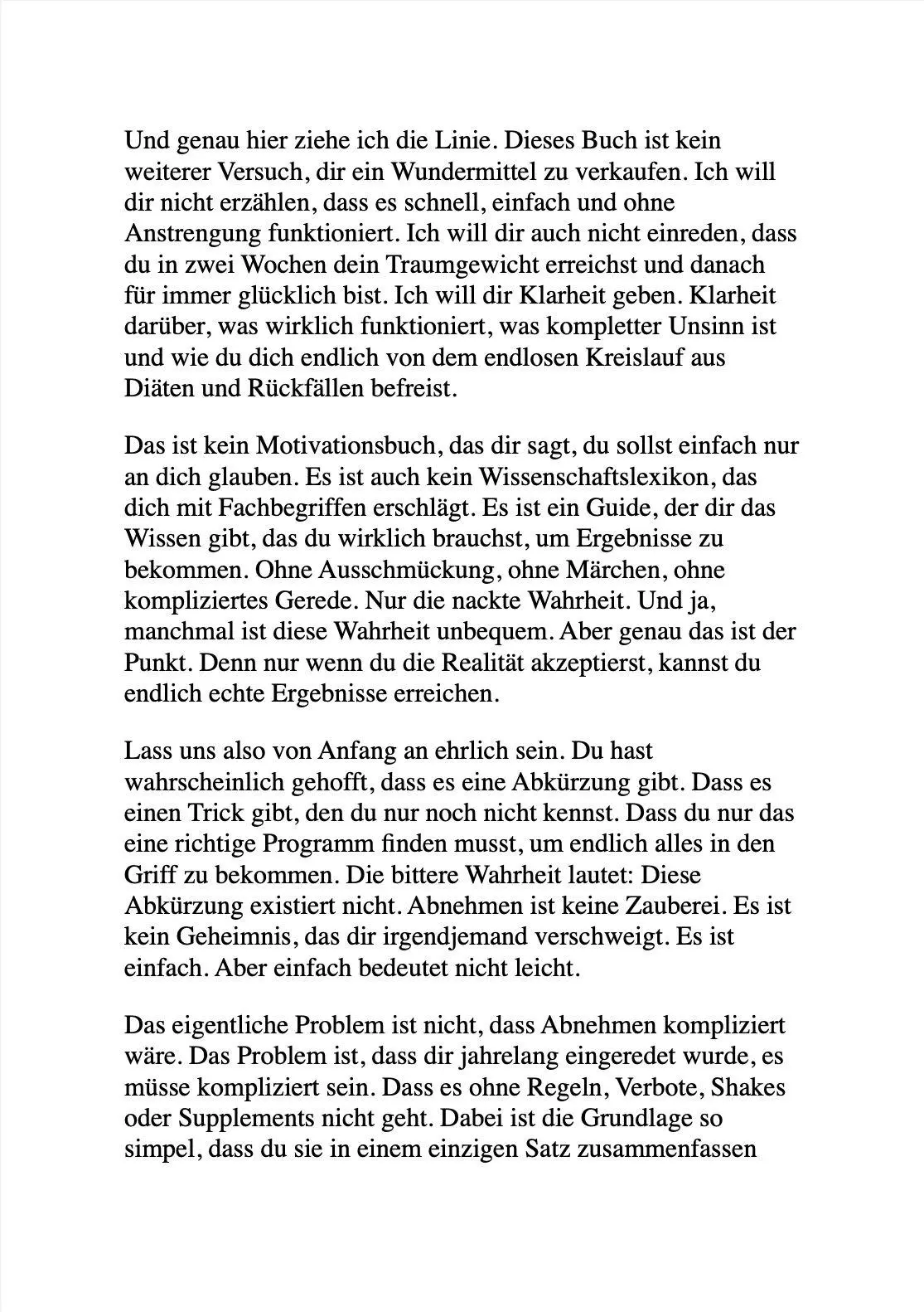 Bild: 9791281365575 | DER NO-BULLSHIT ABNEHMPLAN | Lukas Hartmann | Taschenbuch | 120 S.