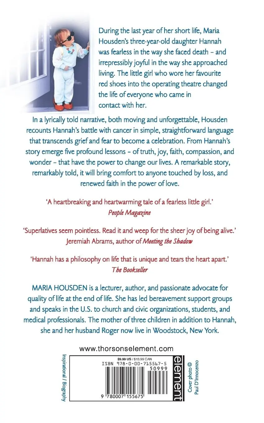 Rückseite: 9780007155675 | Hannah's Gift | Lessons from a Life Fully Lived | Maria Housden | Buch