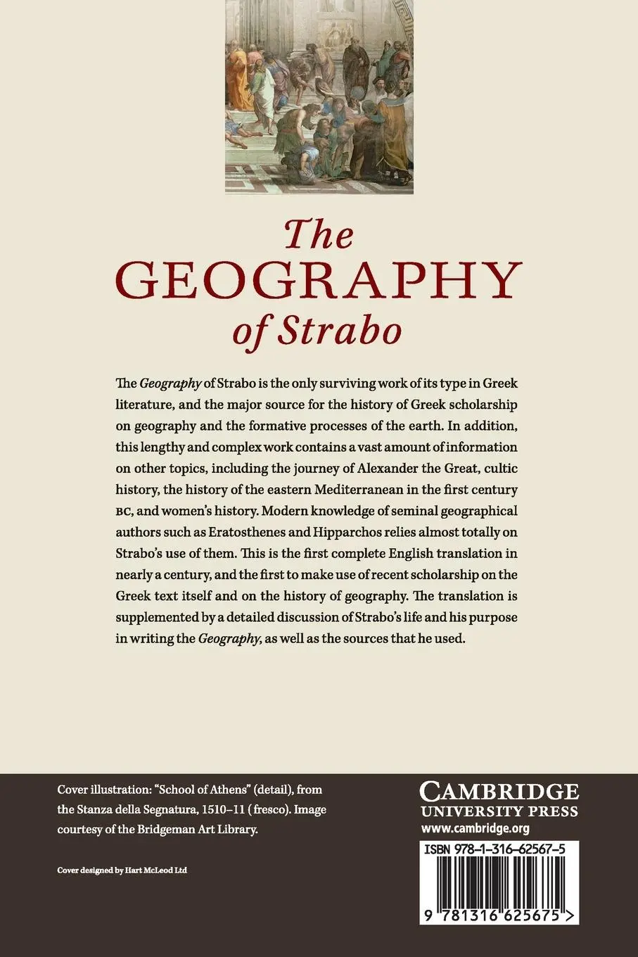 Rückseite: 9781316625675 | The Geography of Strabo | Duane W. Roller | Taschenbuch | Englisch