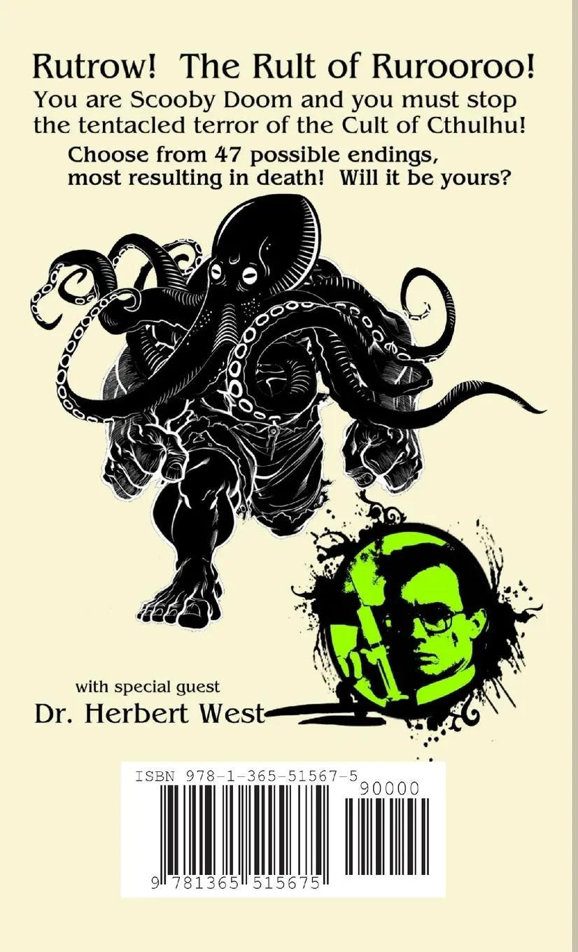 Rückseite: 9781365515675 | Scooby Doom versus the Cult of Cthulhu | Khurt Khave | Taschenbuch