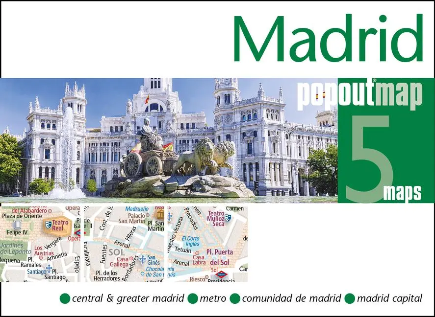 Cover: 9781914515675 | Madrid Double | Popout Map | (Land-)Karte | Popout Map | Gefalzt