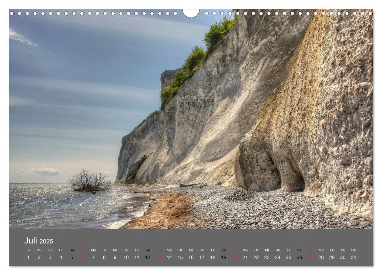 Bild: 9783435605675 | Naturwunder Möns Klinten (Wandkalender 2025 DIN A3 quer), CALVENDO...