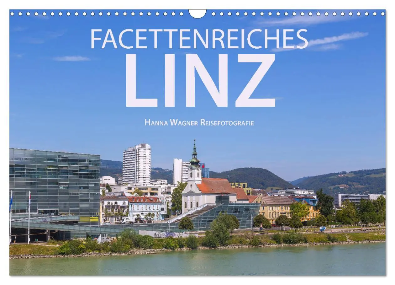 Cover: 9783457935675 | Facettenreiches Linz (Wandkalender 2026 DIN A3 quer), CALVENDO...