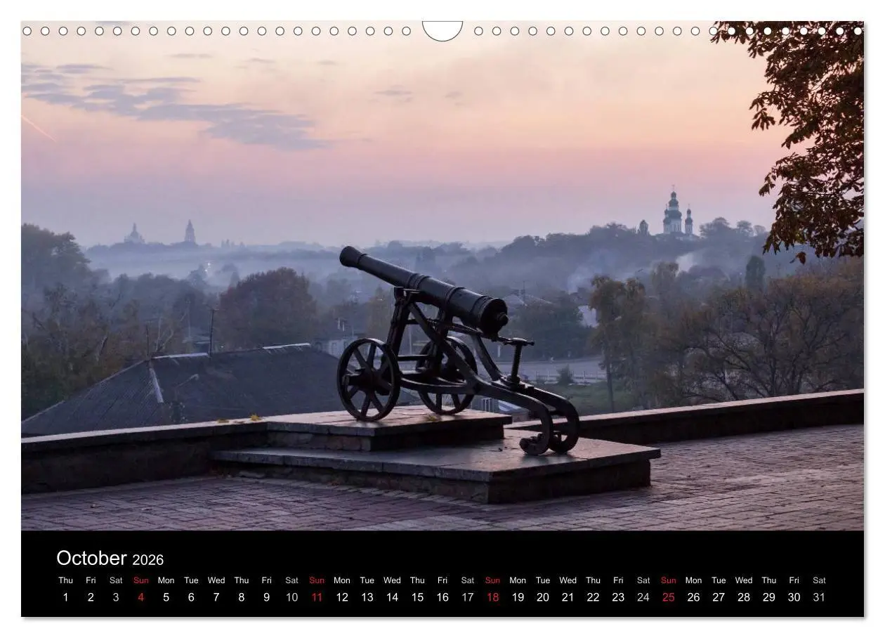 Bild: 9783516575675 | Monuments of Ukraine 2026 (Wall Calendar 2026 DIN A3 landscape),...