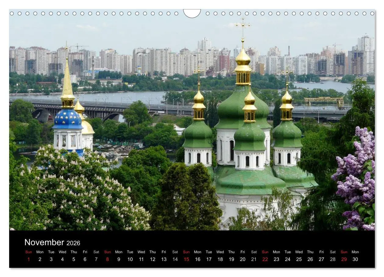 Bild: 9783516575675 | Monuments of Ukraine 2026 (Wall Calendar 2026 DIN A3 landscape),...