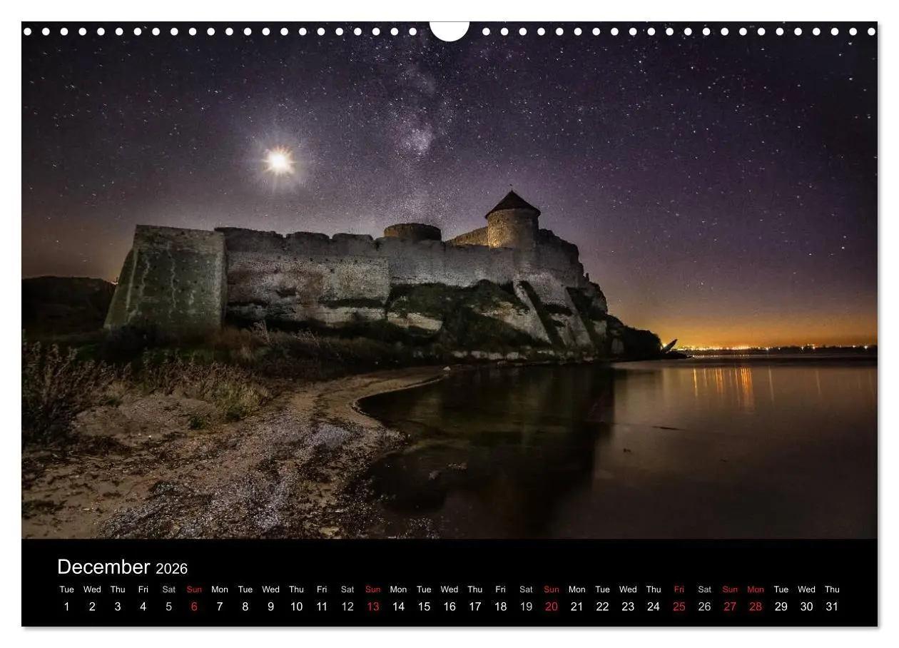 Bild: 9783516575675 | Monuments of Ukraine 2026 (Wall Calendar 2026 DIN A3 landscape),...