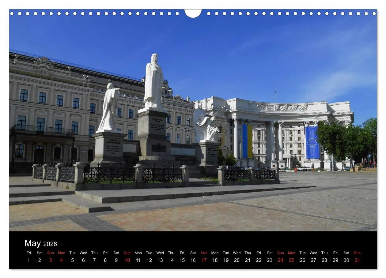 Bild: 9783516575675 | Monuments of Ukraine 2026 (Wall Calendar 2026 DIN A3 landscape),...