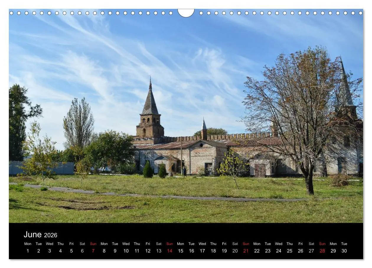 Bild: 9783516575675 | Monuments of Ukraine 2026 (Wall Calendar 2026 DIN A3 landscape),...