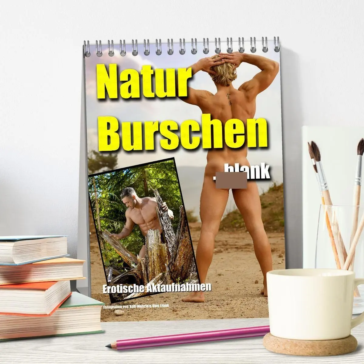Bild: 9783569425675 | Naturburschen blank (Tischkalender 2027 DIN A5 hoch), CALVENDO...