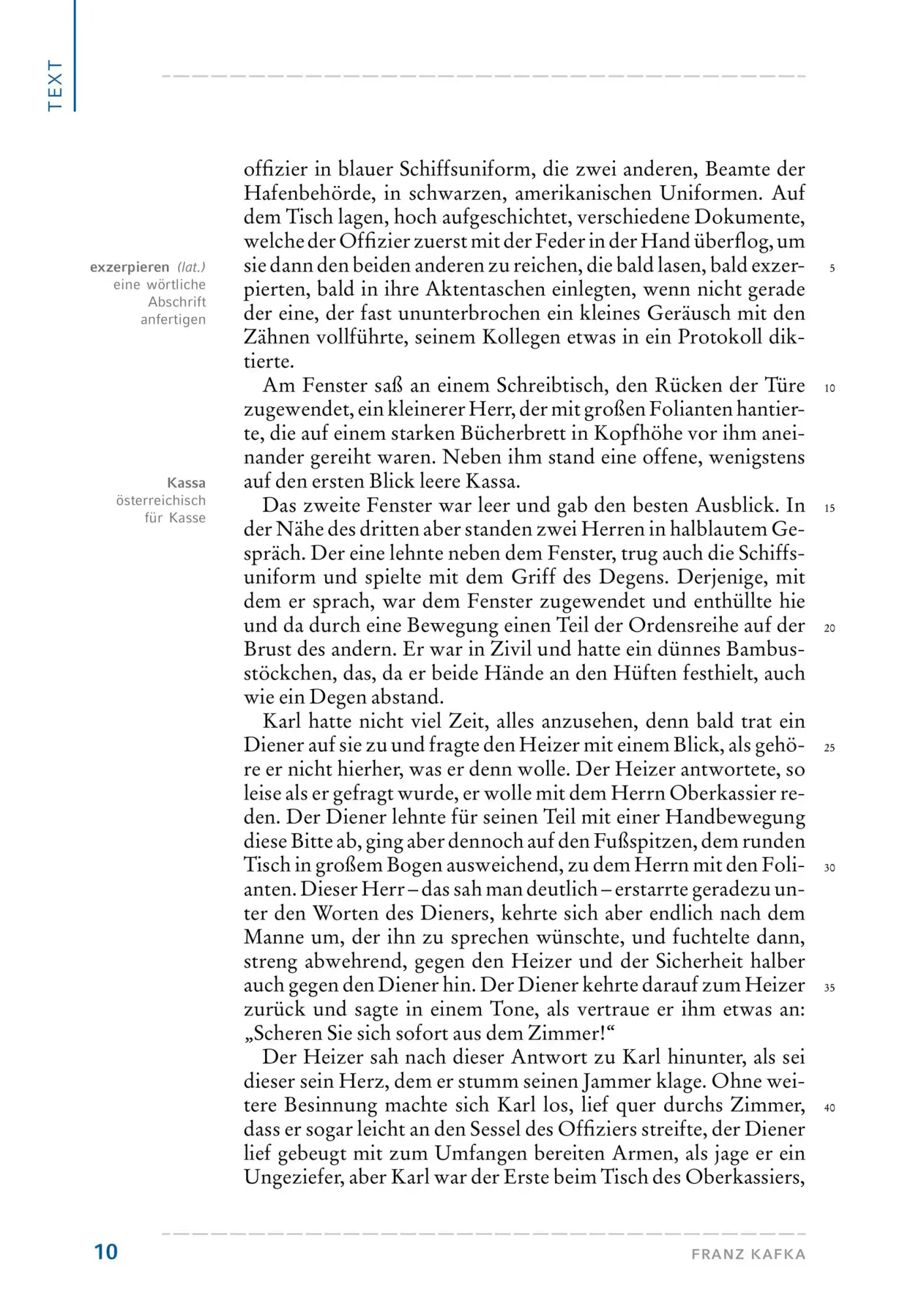 Bild: 9783804425675 | Der Heizer, Das Urteil, In der Strafkolonie (Textausgabe) | Kafka