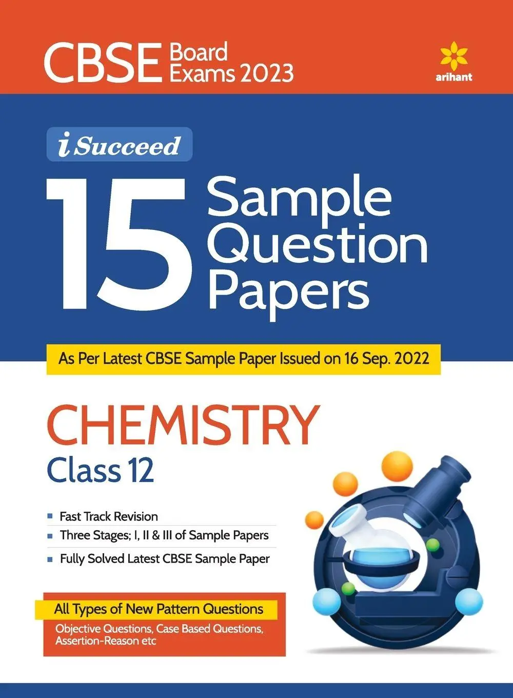 Cover: 9789327195675 | CBSE Board Exams 2023 I-Succeed 15 Sample Question Papers CHEMISTRY...