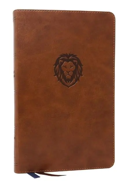 Cover: 9780785225775 | Nkjv, Thinline Bible Youth Edition, Leathersoft, Brown, Red Letter...