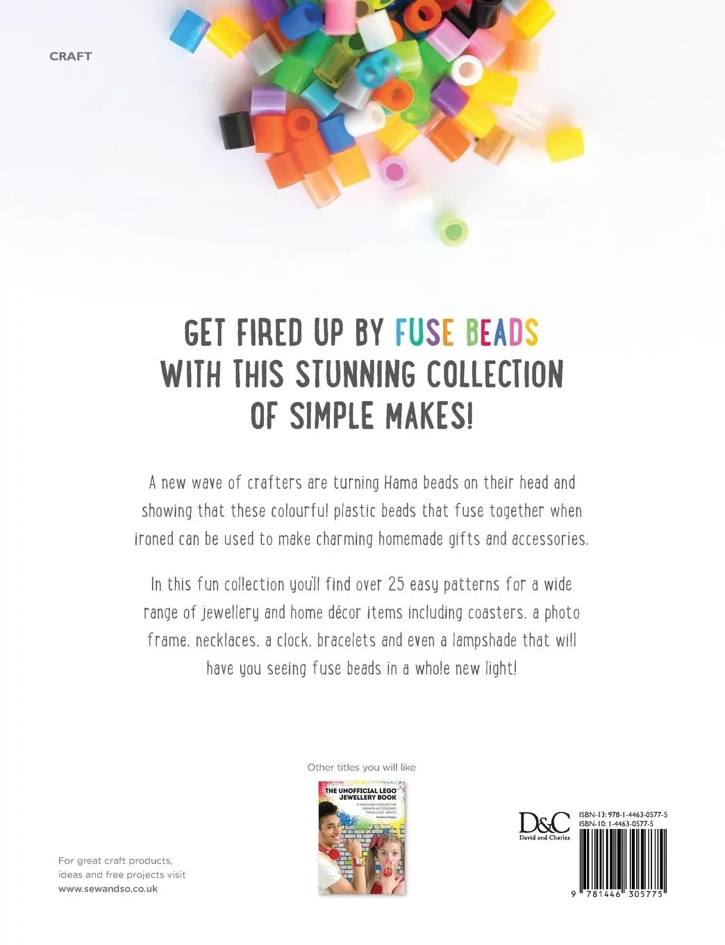 Rückseite: 9781446305775 | Craft It with Hama Beads | Prudence Rogers | Taschenbuch | Englisch