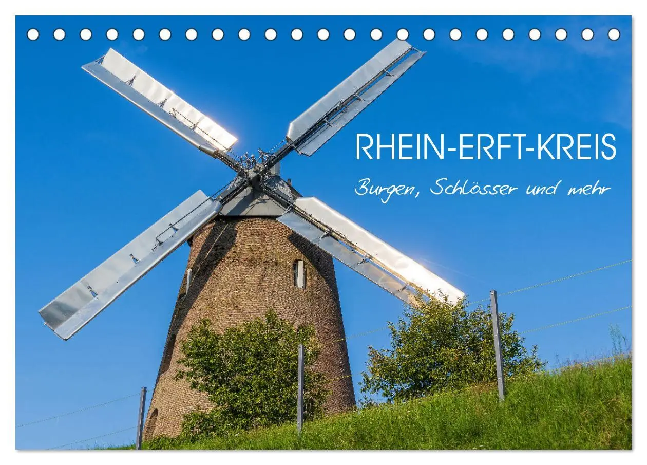 Cover: 9783457545775 | Rhein-Erft-Kreis - Burgen, Schlösser und mehr (Tischkalender 2026...