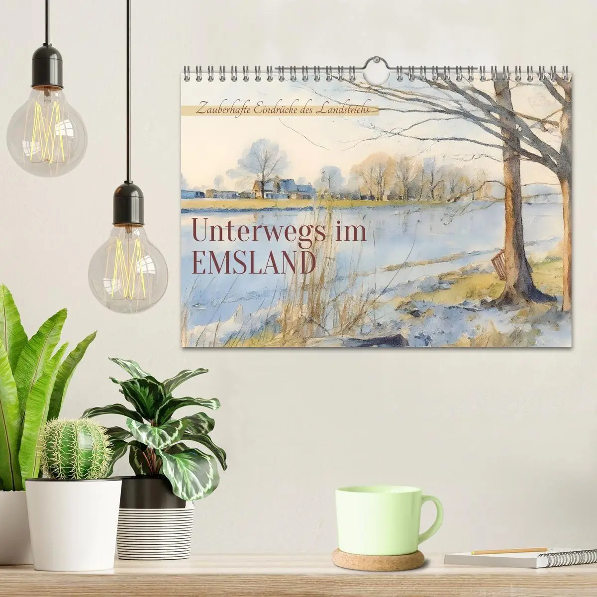 Bild: 9783516705775 | Unterwegs im Emsland (Wandkalender 2026 DIN A4 quer), CALVENDO...