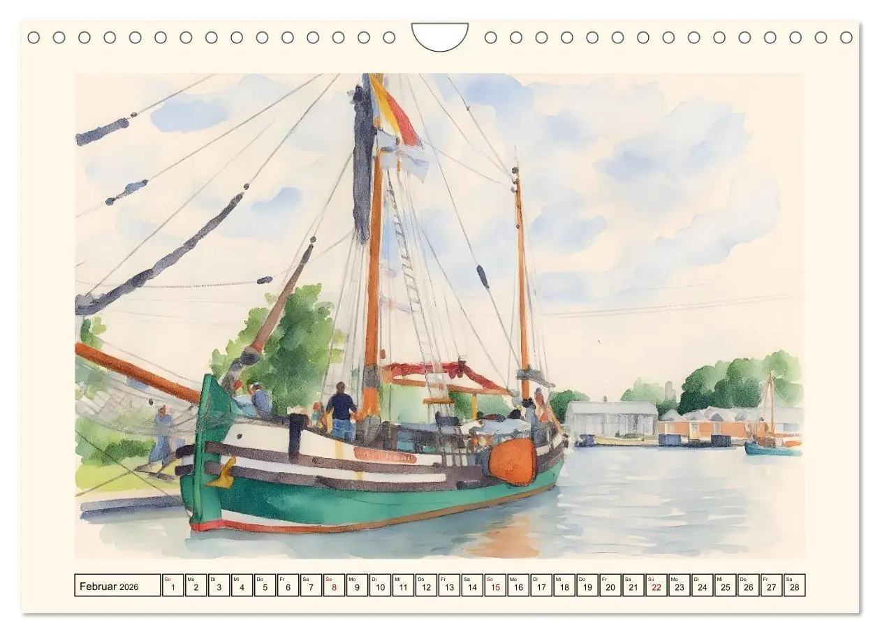 Bild: 9783516705775 | Unterwegs im Emsland (Wandkalender 2026 DIN A4 quer), CALVENDO...