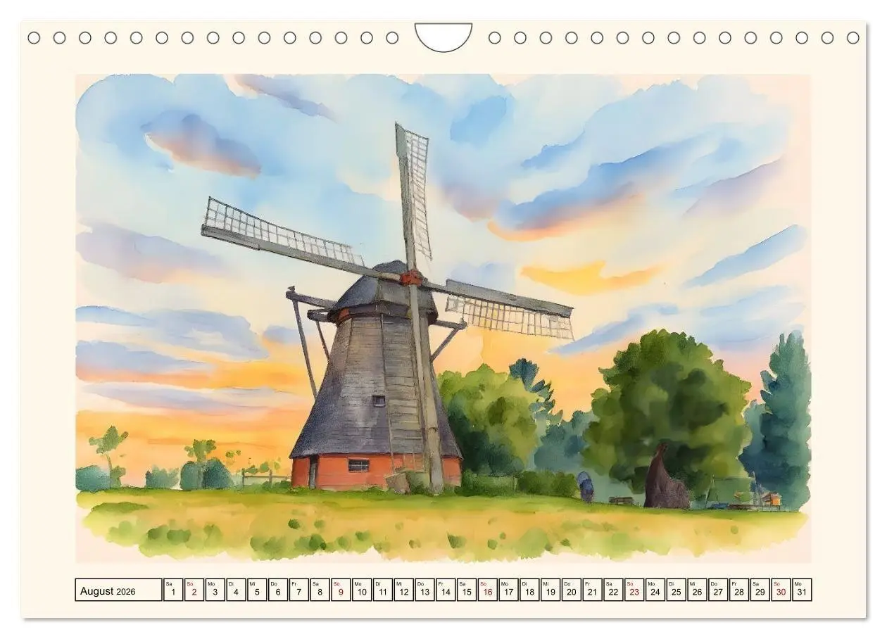 Bild: 9783516705775 | Unterwegs im Emsland (Wandkalender 2026 DIN A4 quer), CALVENDO...
