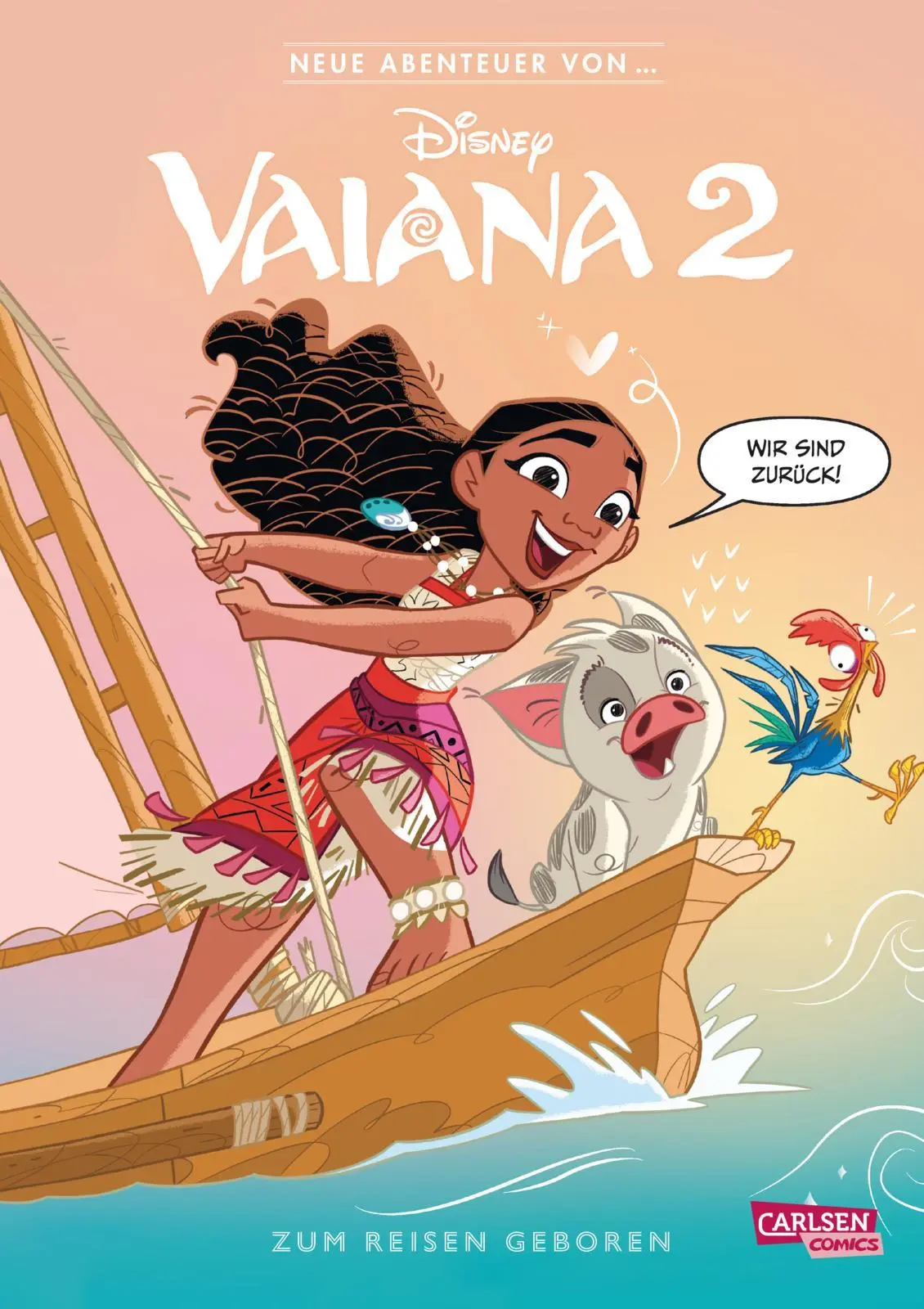 Cover: 9783551805775 | Neue Abenteuer von ...: Vaiana 2 | Walt Disney | Buch | 96 S. | 2025