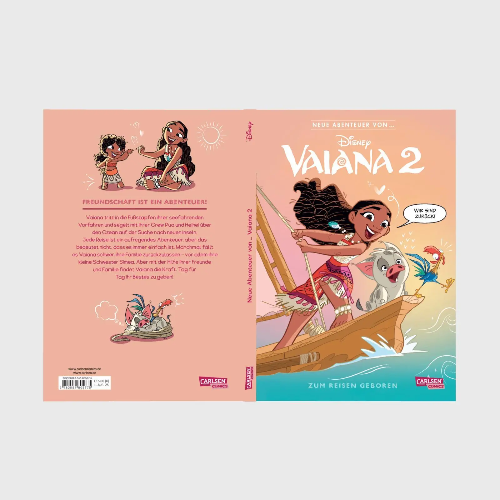 Bild: 9783551805775 | Neue Abenteuer von ...: Vaiana 2 | Walt Disney | Buch | 96 S. | 2025