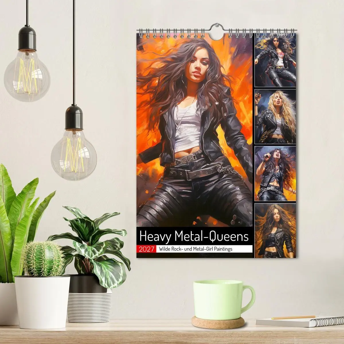 Bild: 9783569275775 | Heavy Metal-Queens. Wilde Rock- und Metal-Girl Paintings...