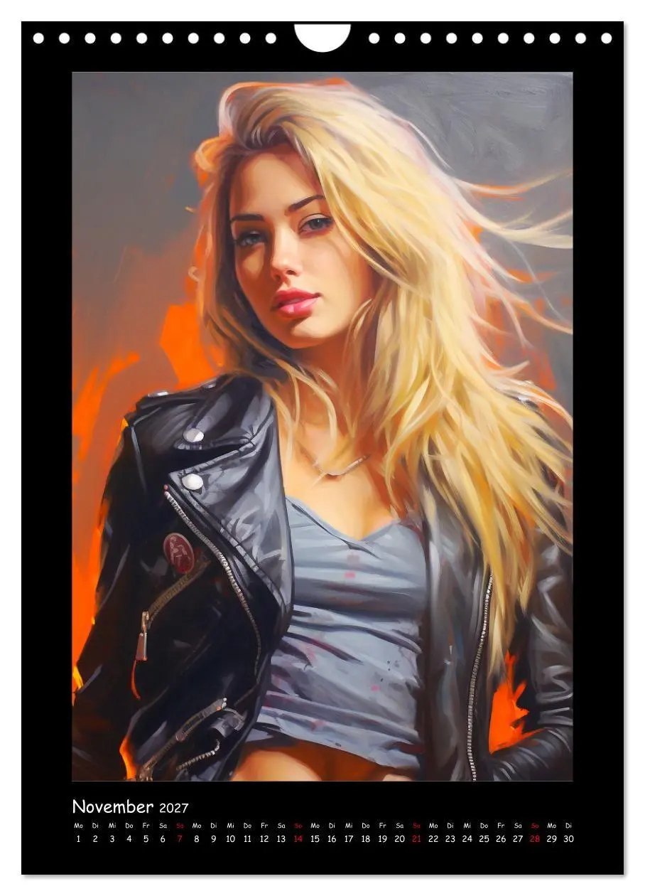 Bild: 9783569275775 | Heavy Metal-Queens. Wilde Rock- und Metal-Girl Paintings...