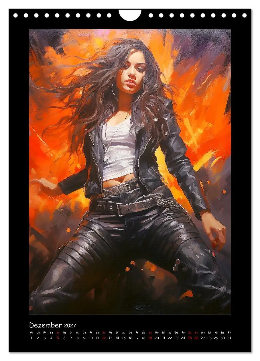 Bild: 9783569275775 | Heavy Metal-Queens. Wilde Rock- und Metal-Girl Paintings...