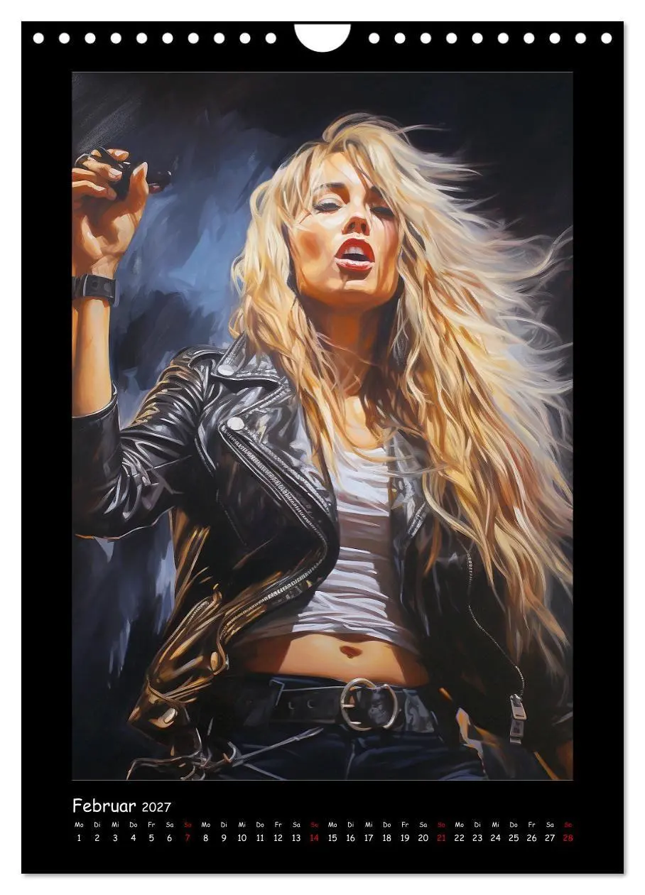 Bild: 9783569275775 | Heavy Metal-Queens. Wilde Rock- und Metal-Girl Paintings...