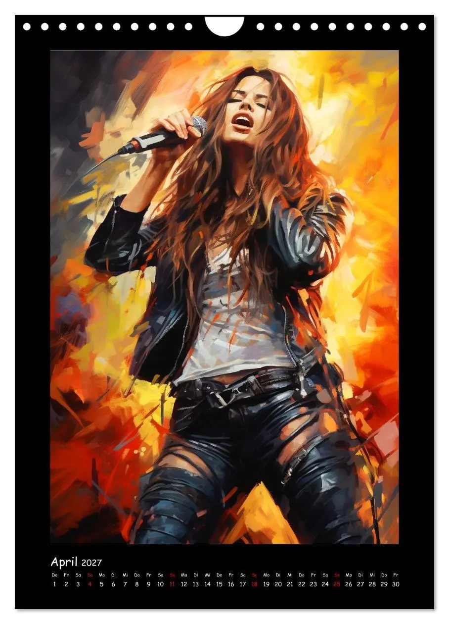 Bild: 9783569275775 | Heavy Metal-Queens. Wilde Rock- und Metal-Girl Paintings...