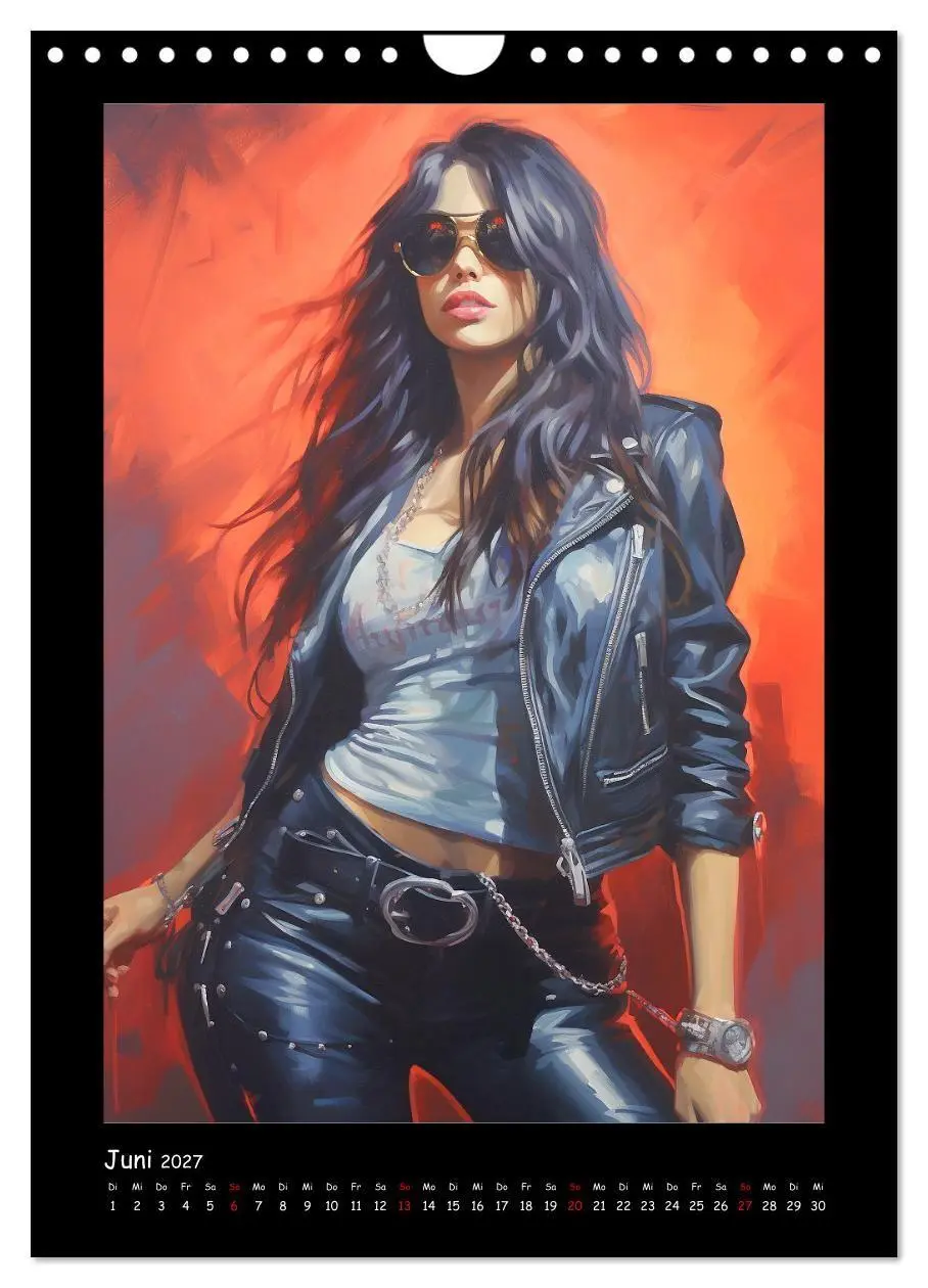 Bild: 9783569275775 | Heavy Metal-Queens. Wilde Rock- und Metal-Girl Paintings...