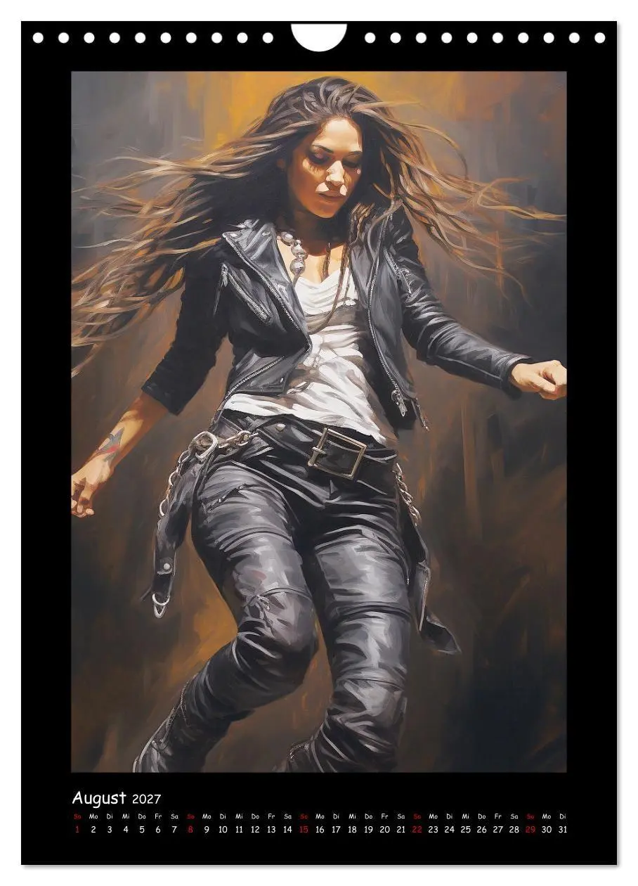 Bild: 9783569275775 | Heavy Metal-Queens. Wilde Rock- und Metal-Girl Paintings...