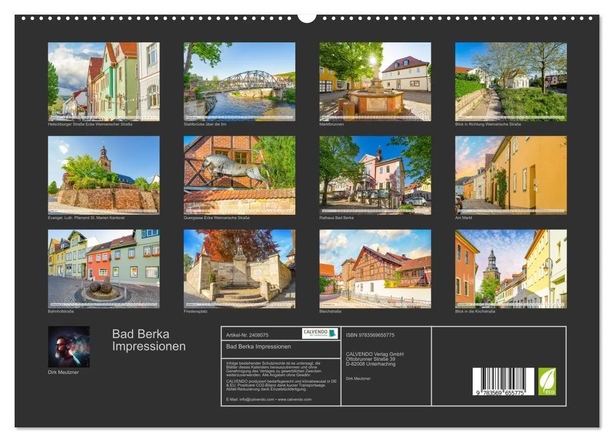 Bild: 9783569655775 | Bad Berka Impressionen (hochwertiger Premium Wandkalender 2027 DIN...