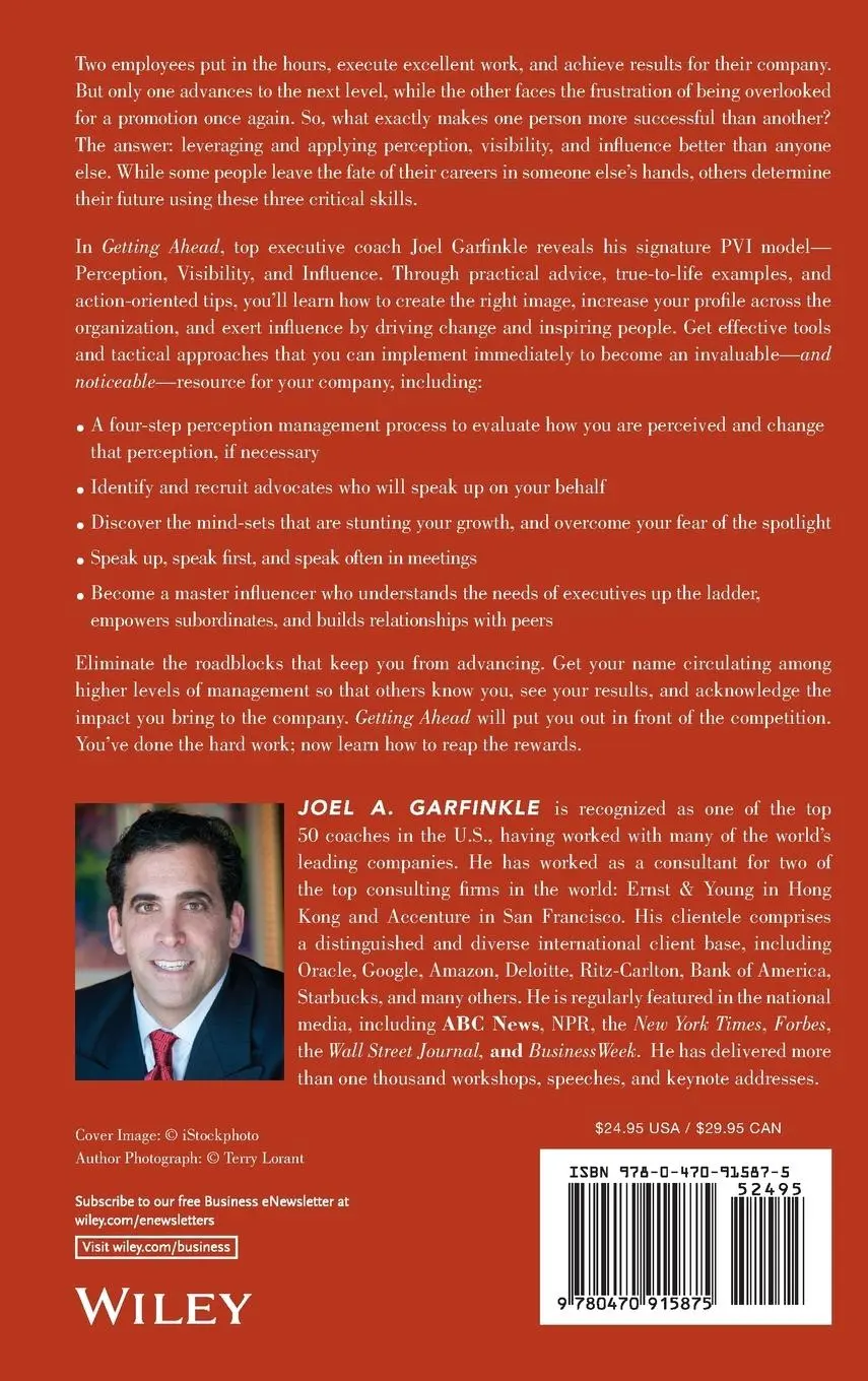 Rückseite: 9780470915875 | Getting Ahead | Joel A Garfinkle | Buch | 288 S. | Englisch | 2011