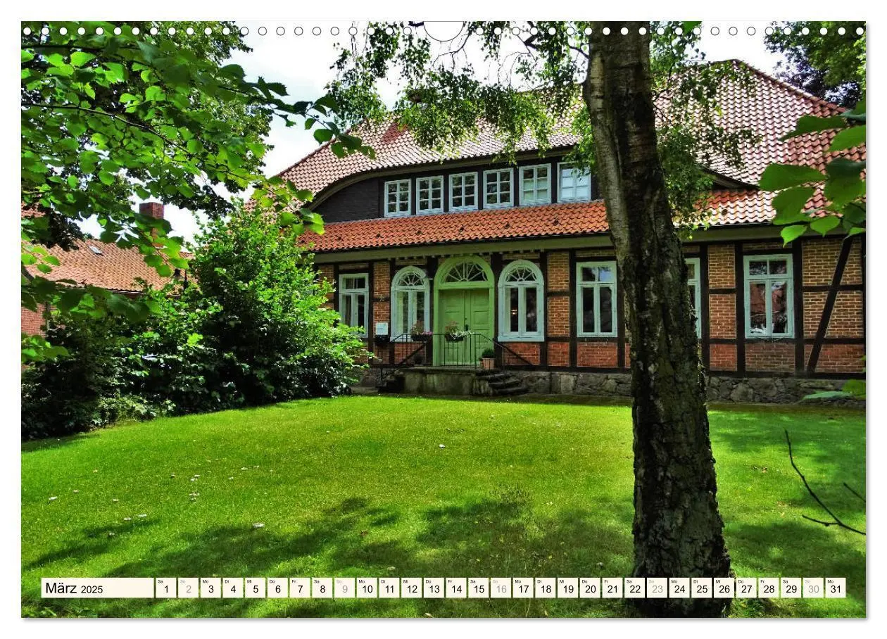 Bild: 9783435445875 | Rotenburg - Die bunte Stadt an der Wümme (Wandkalender 2025 DIN A3...