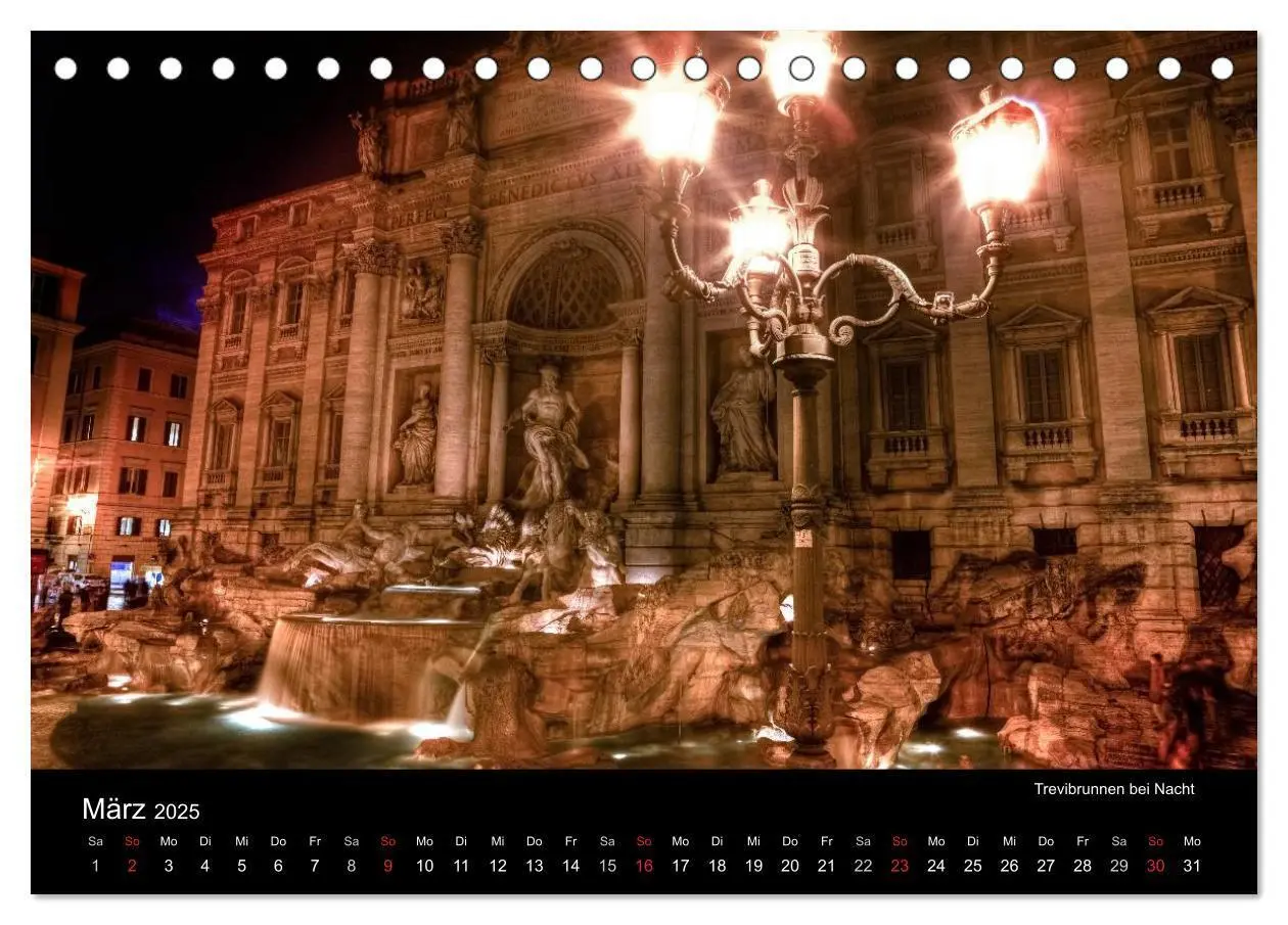 Bild: 9783435825875 | Rom (Tischkalender 2025 DIN A5 quer), CALVENDO Monatskalender | 2025