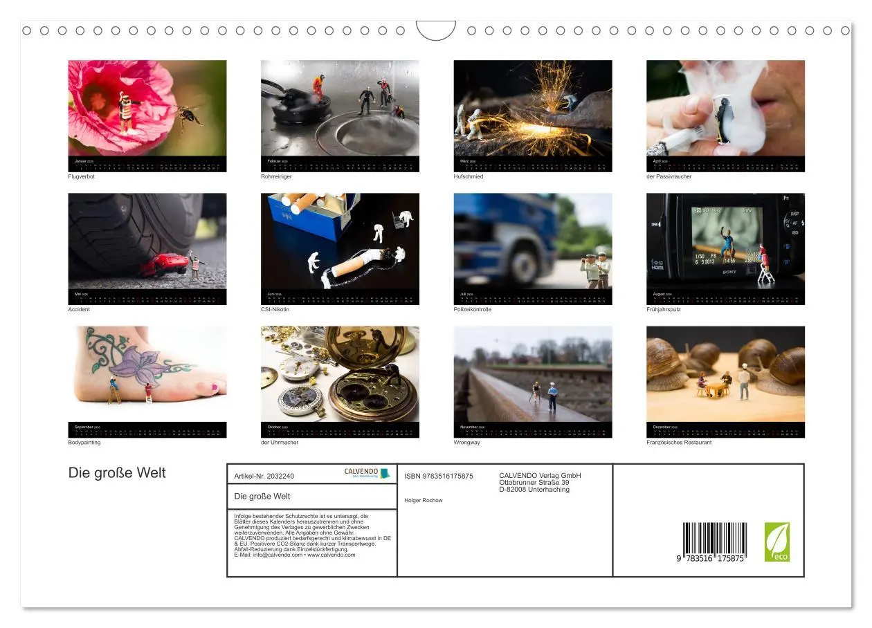 Bild: 9783516175875 | Die große Welt (Wandkalender 2026 DIN A3 quer), CALVENDO...