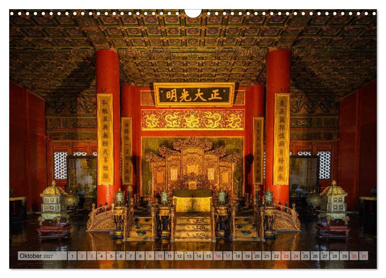 Bild: 9783569575875 | Die Magie Asiens (Wandkalender 2027 DIN A3 quer), CALVENDO...