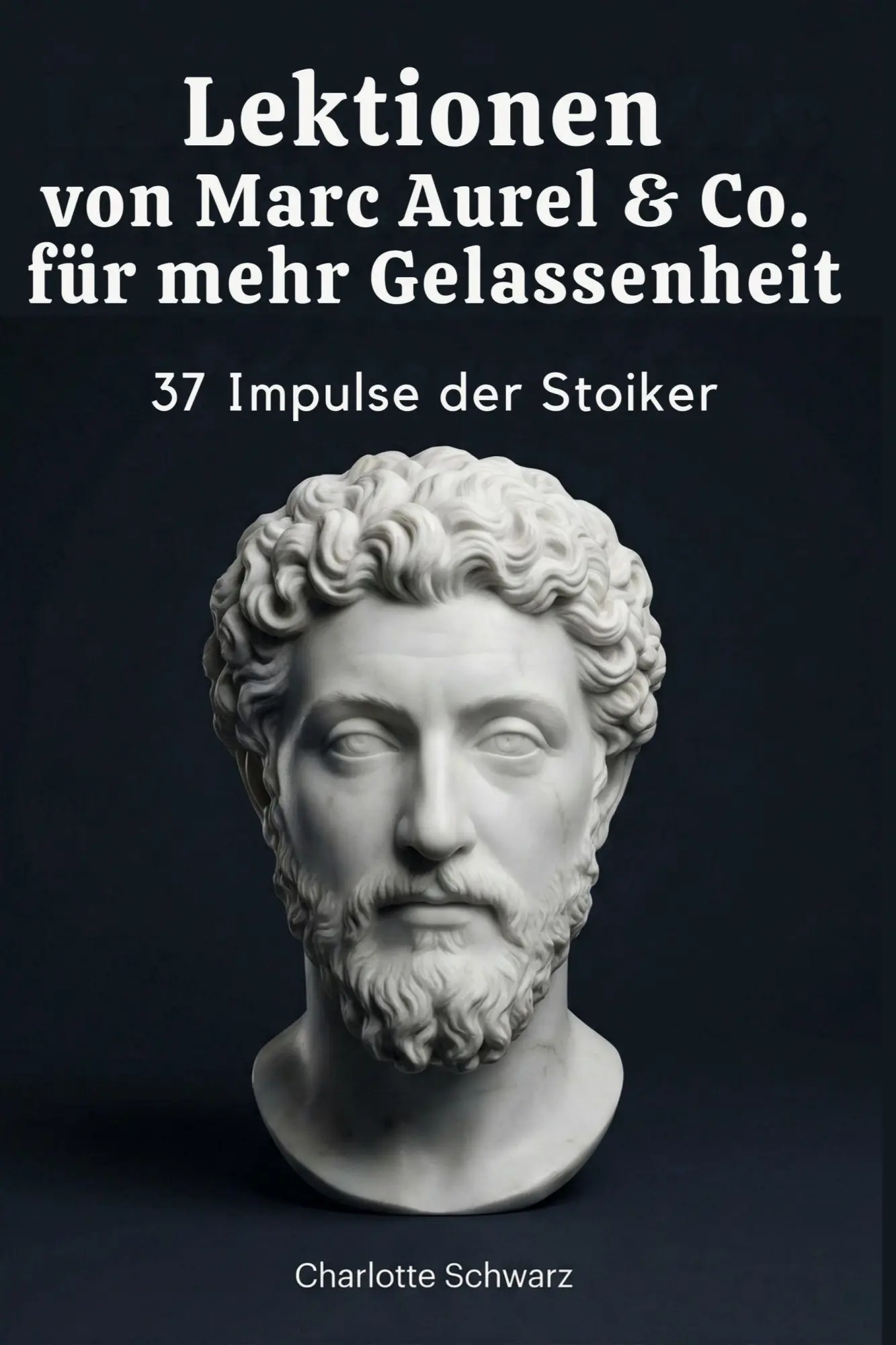 Cover: 9783695375875 | Lektionen von Marc Aurel &amp; Co. für mehr Gelassenheit | Schwarz | Buch