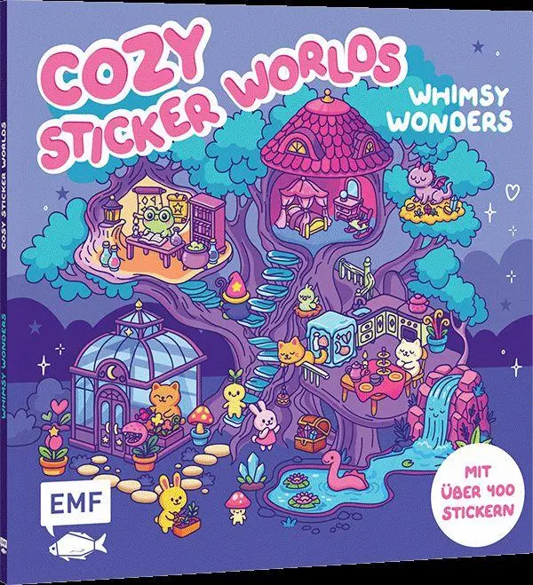 Cover: 9783745935875 | Cozy Sticker Worlds - Whimsy Wonders | Taschenbuch | 12 S. | Deutsch